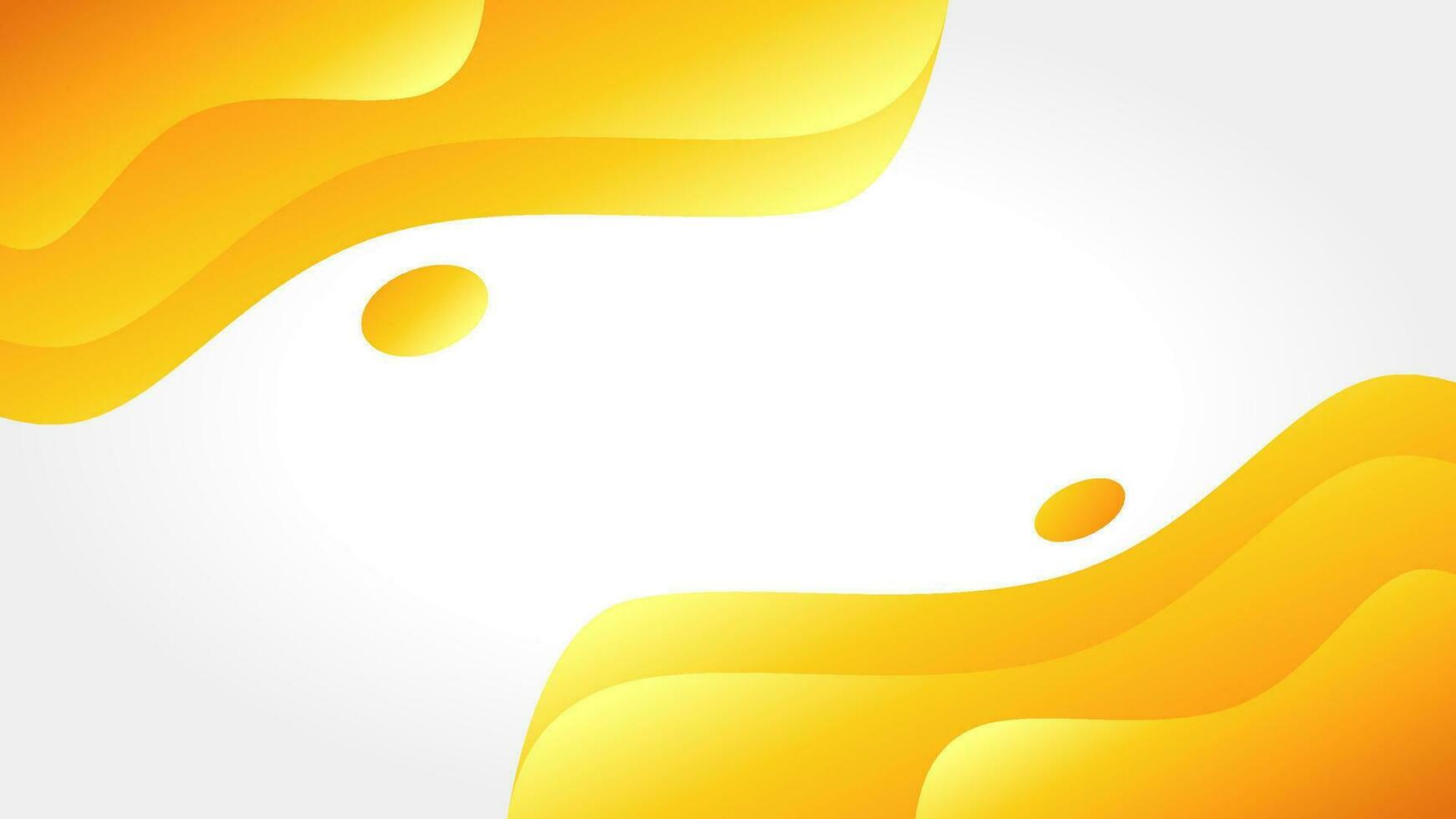 abstrakt Orange wellig Hintergrund. Orange Hintergrund mit golden Linie. abstrakt Orange Hintergrund mit Band Gold Linie. Banner Vektor Vorlage Design.