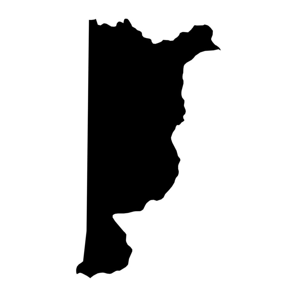 heredia provins Karta, administrativ division av costa rica. vektor illustration.