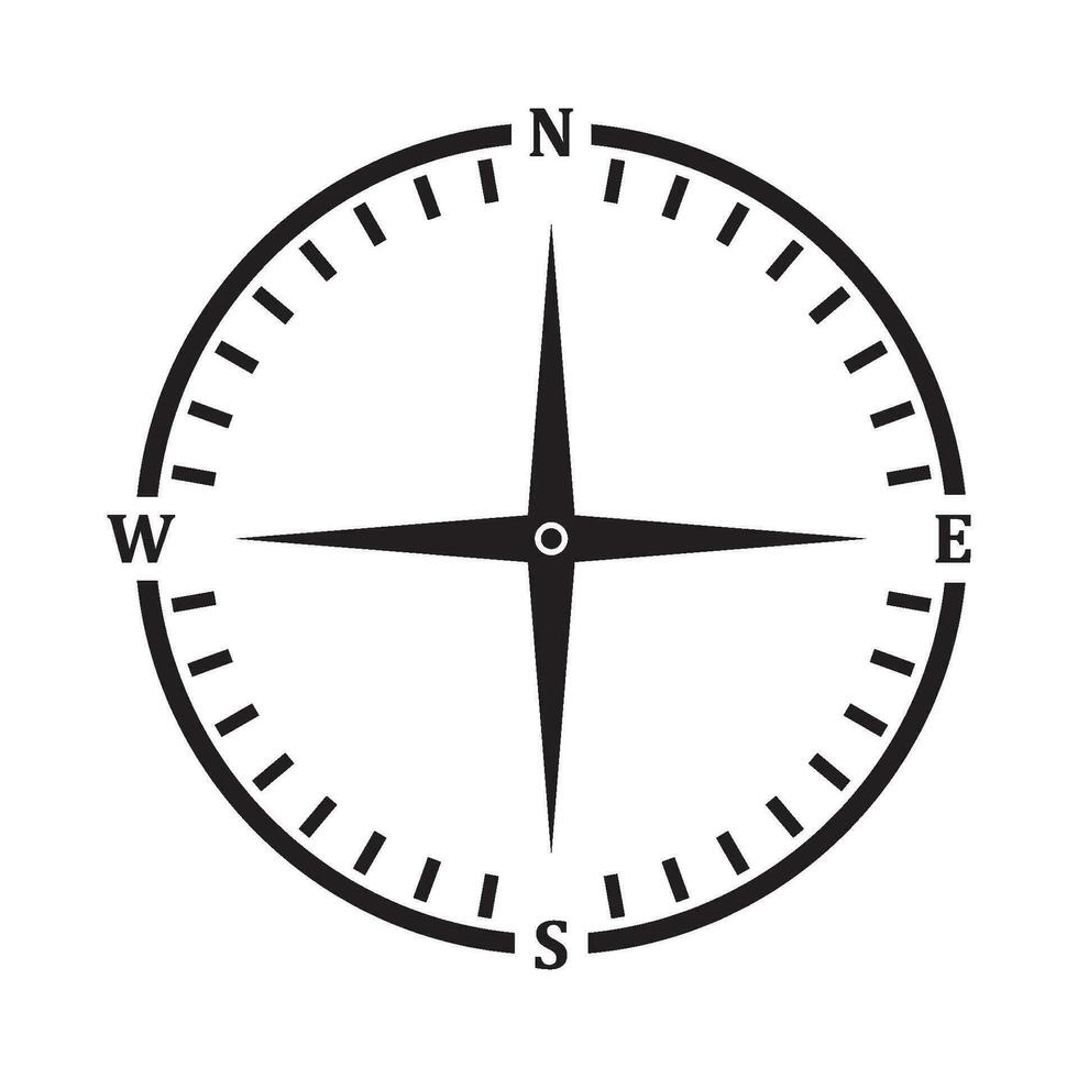 kompass ikon vektor