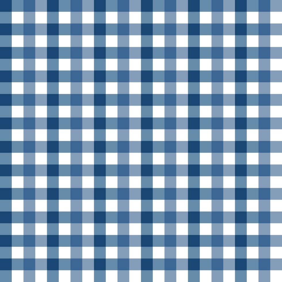 Marin blå skugga pläd mönster bakgrund. pläd mönster bakgrund. pläd bakgrund. sömlös mönster. för bakgrund, dekoration, gåva omslag, gingham bordsduk. vektor