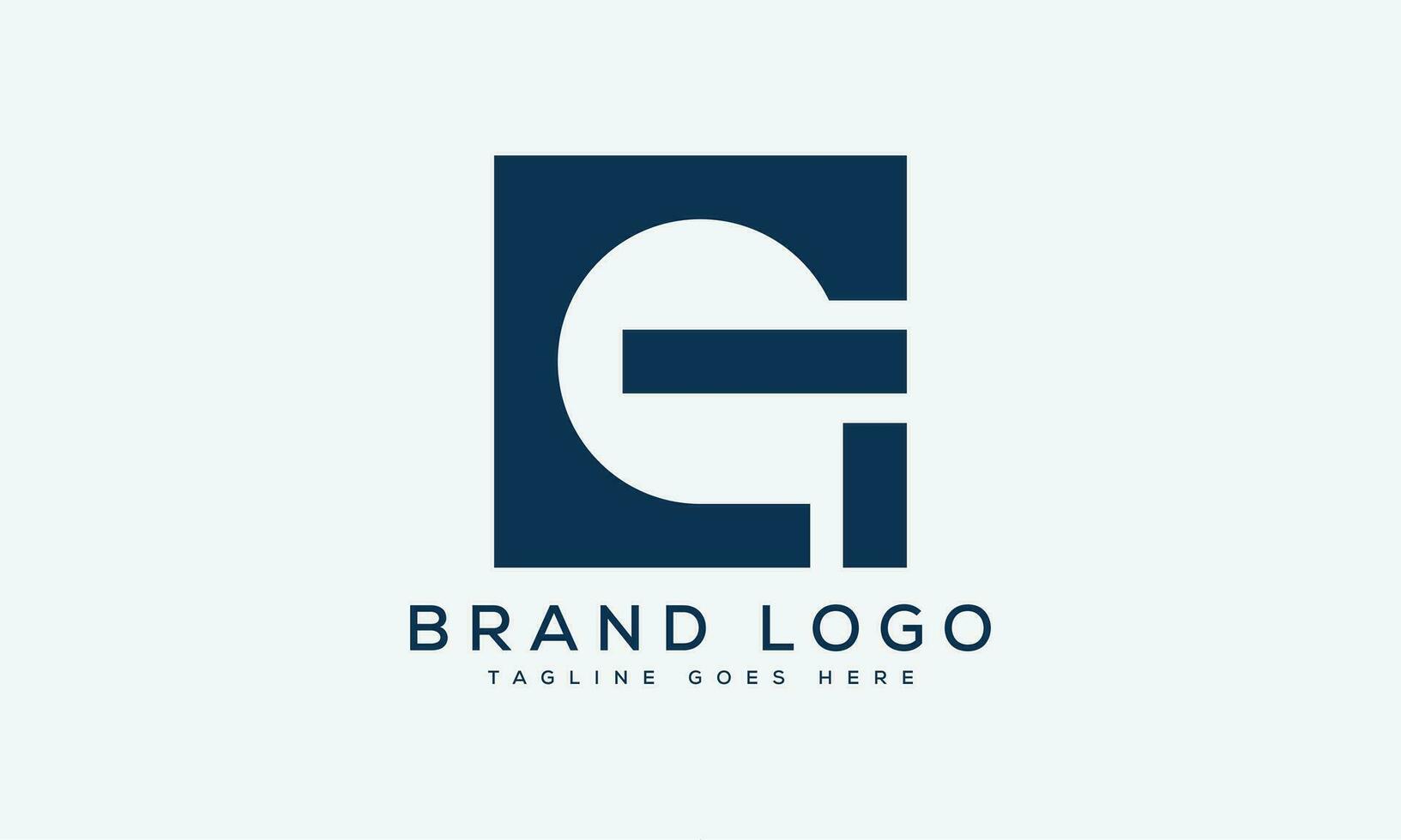 brev ga logotyp design vektor mall design för varumärke.