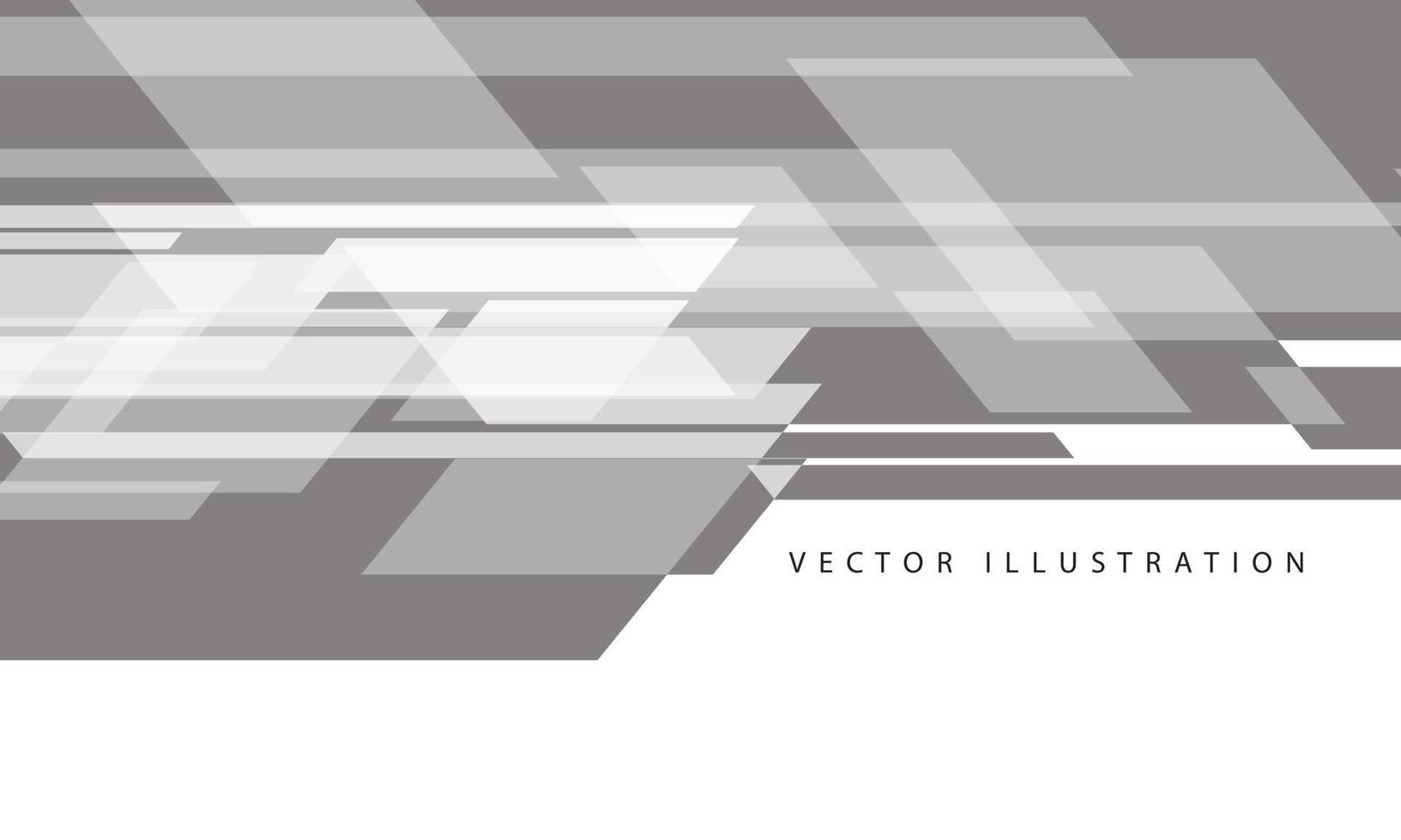 abstrakt grå dataflödeshastighet på vit design modern teknik futuristisk bakgrund vektor