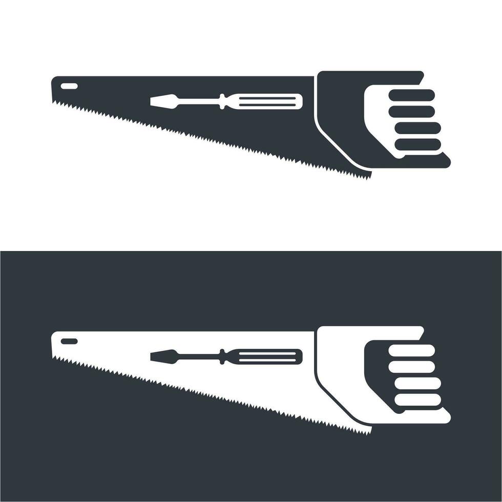 hantlangare logotyp vektor ikon illustration mall