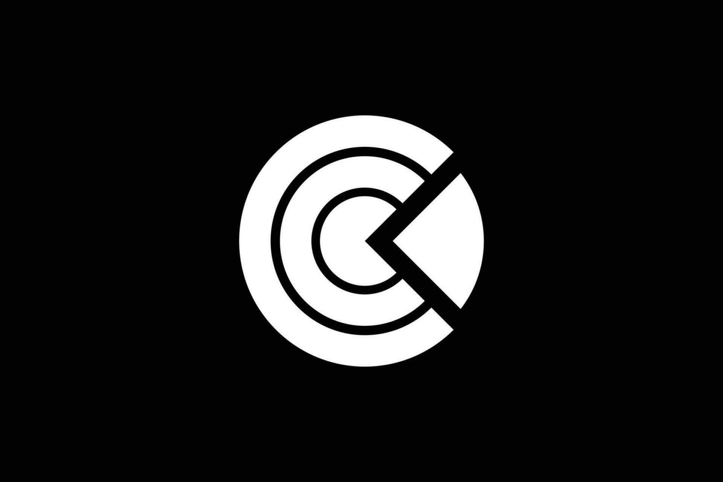 bokstaven c logotyp formgivningsmall vektor