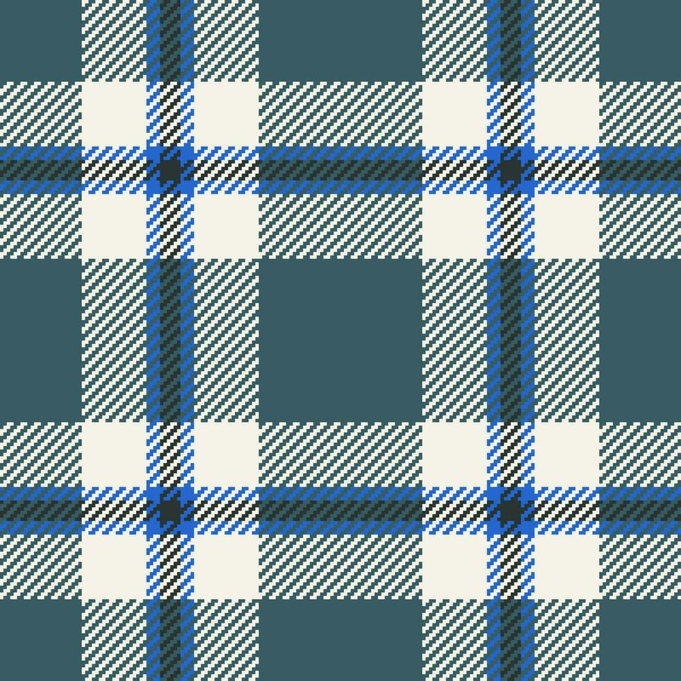 prüfen Stoff Hintergrund von Tartan Textur Textil- mit ein Muster Vektor nahtlos Plaid.