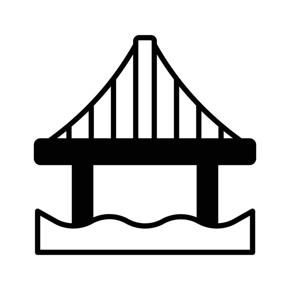 bro vektor design, isolerat på vit bakgrund
