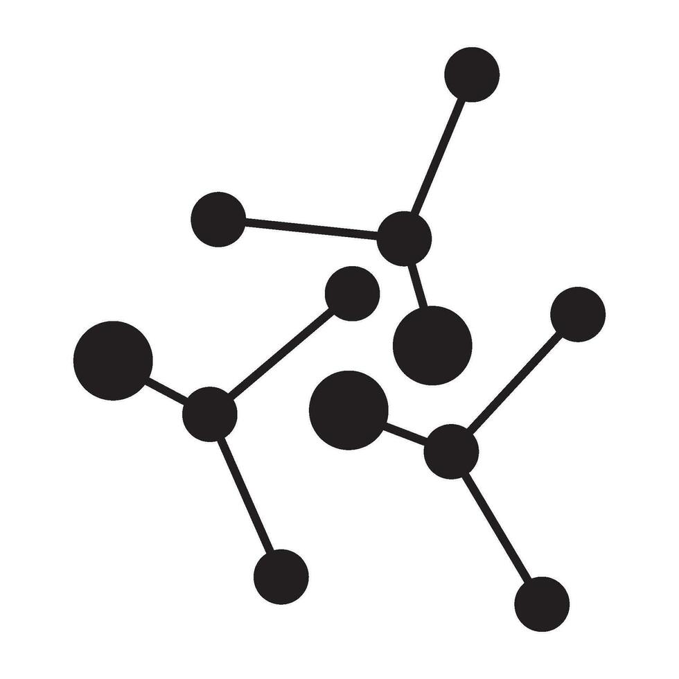 Symbolvektor für Moleküle vektor