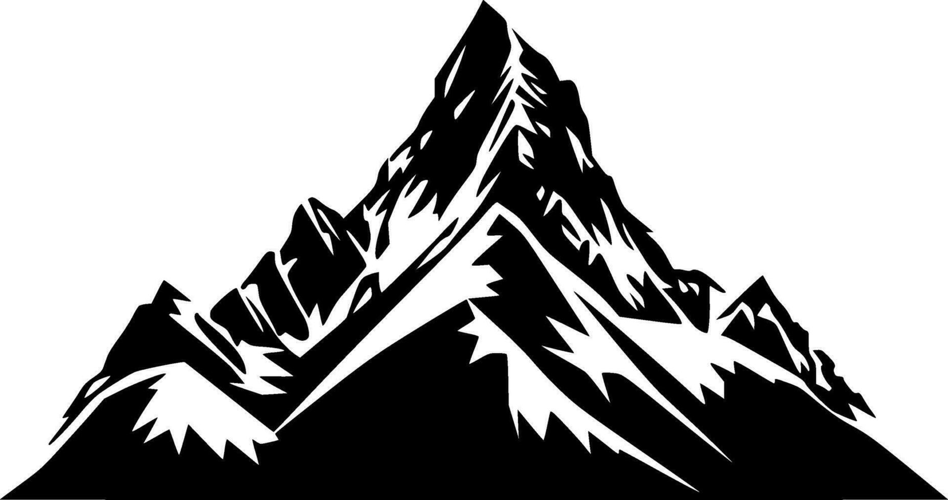 Berge - - hoch Qualität Vektor Logo - - Vektor Illustration Ideal zum T-Shirt Grafik