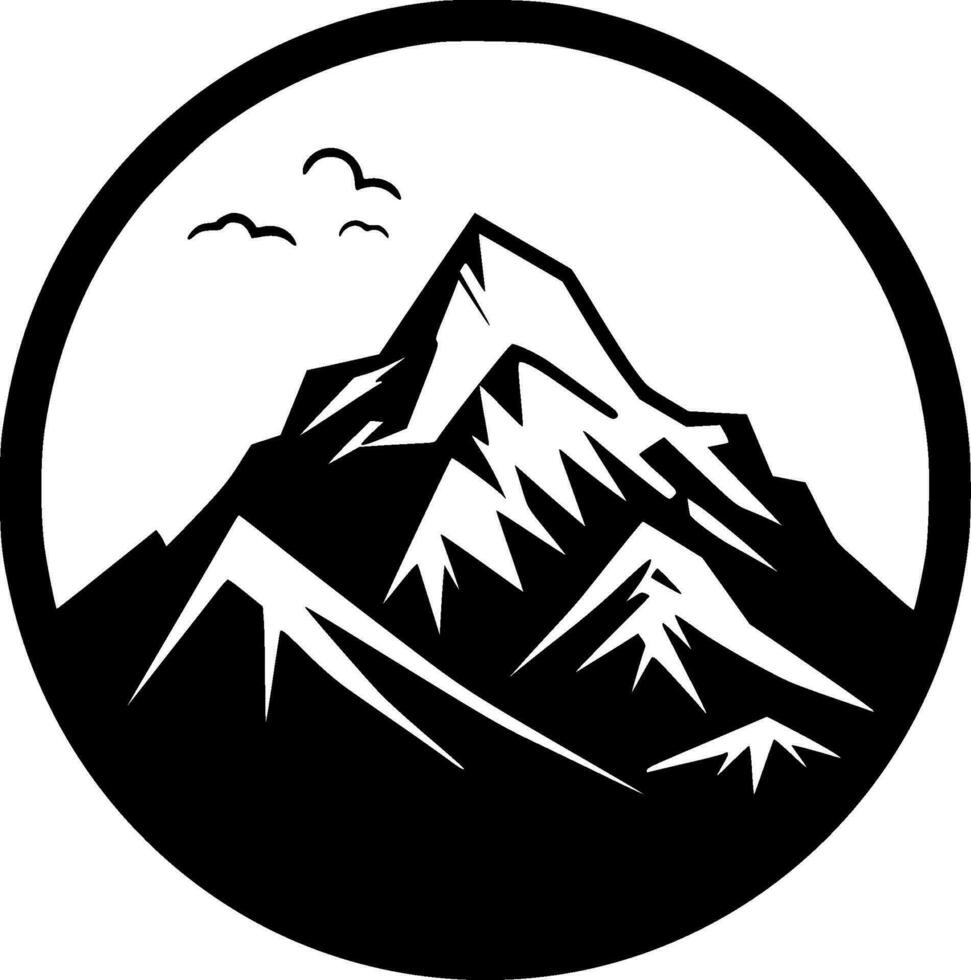 Berge - - hoch Qualität Vektor Logo - - Vektor Illustration Ideal zum T-Shirt Grafik
