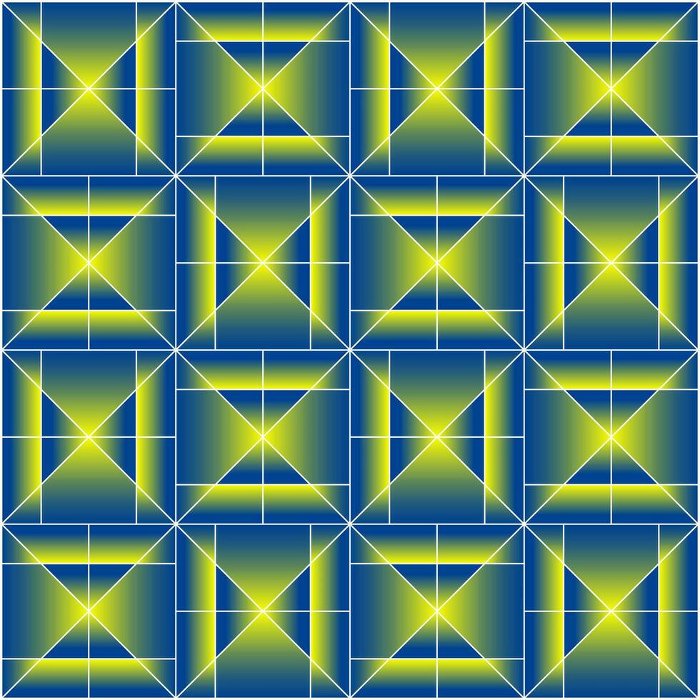 abstrakt geometrisk bakgrund i blå gul vektor
