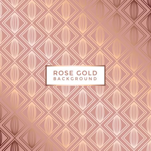 Rose Gold Hintergrund Vektor