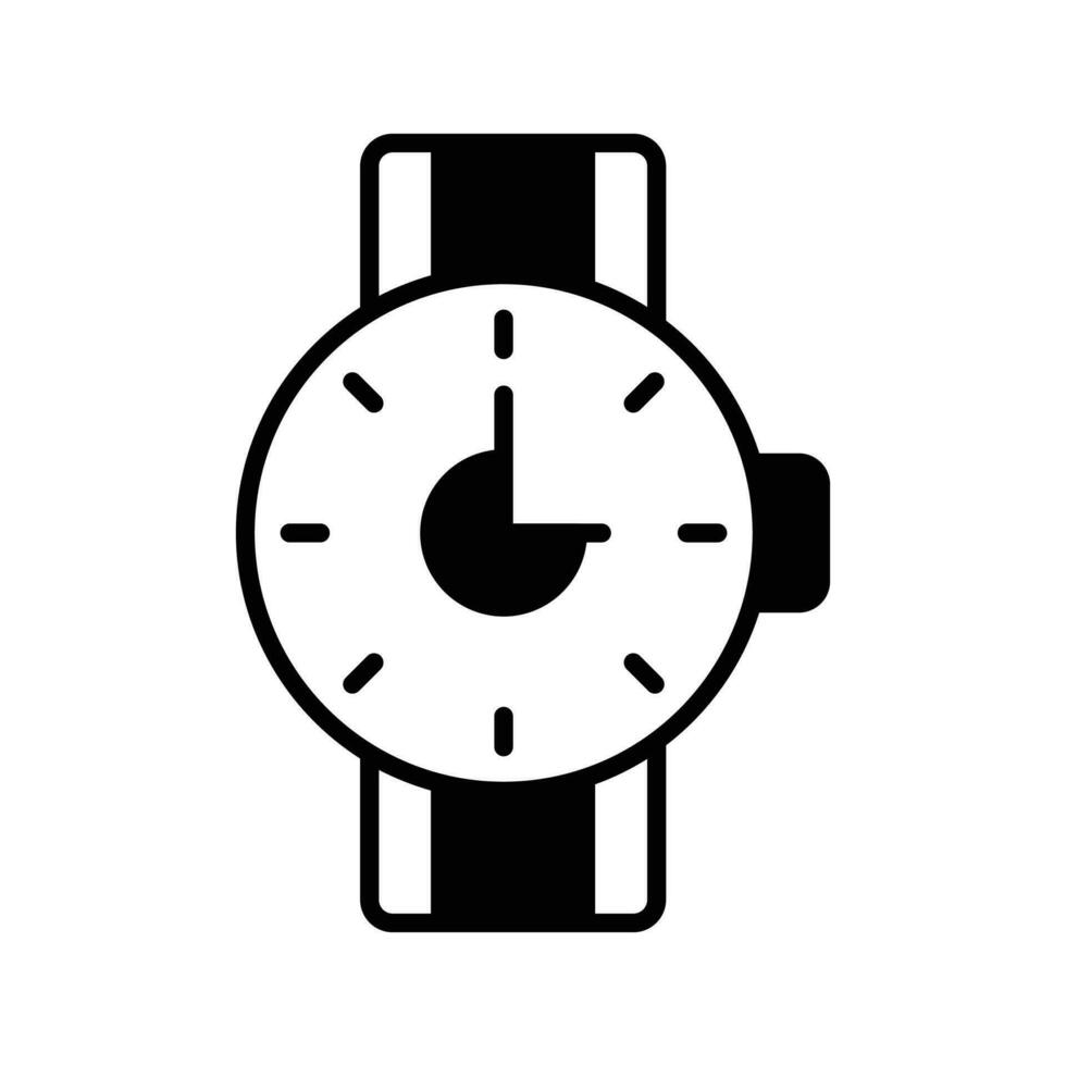 Handgelenk Uhr Vektor Design, bereit zum Prämie verwenden