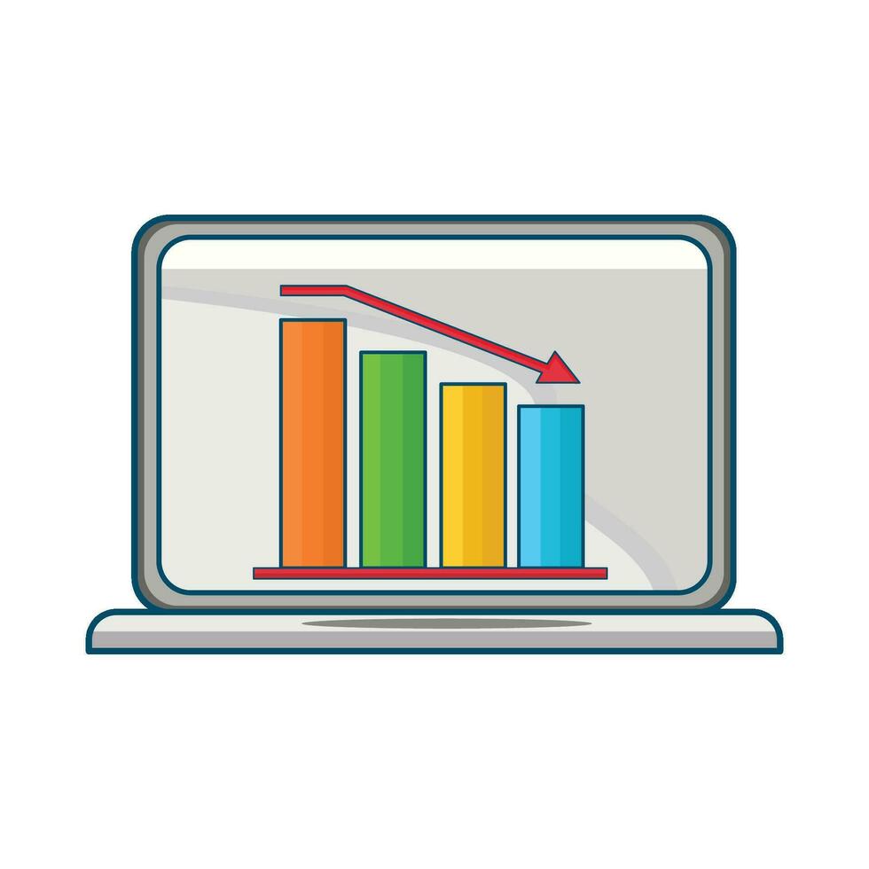 Illustration von Statistiken vektor