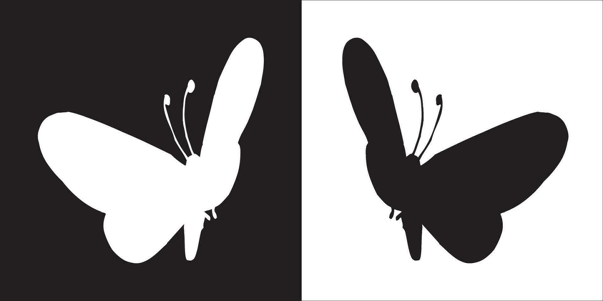 Illustration Vektor Grafik von Schmetterling Symbol