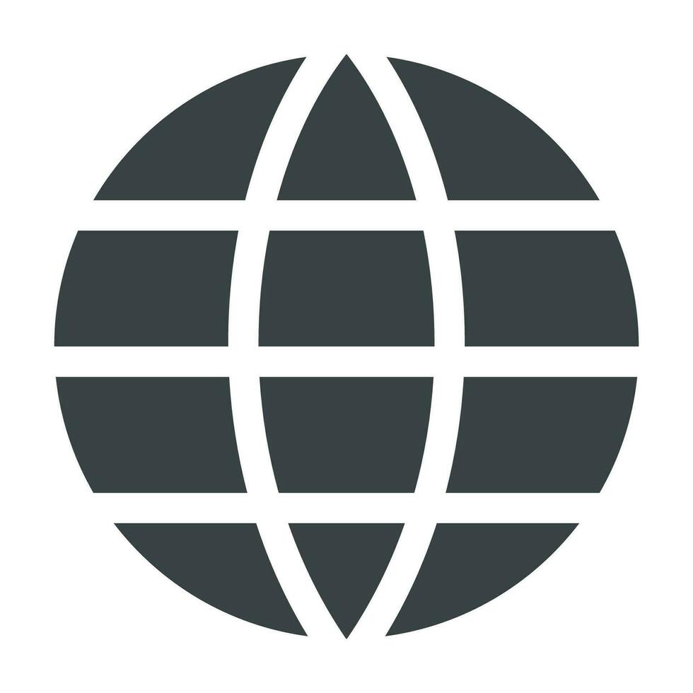 www Symbol. Internet Zugriff Zeichen Symbol Vektor. Welt breit Netz Vektor isoliert auf Weiß Hintergrund.