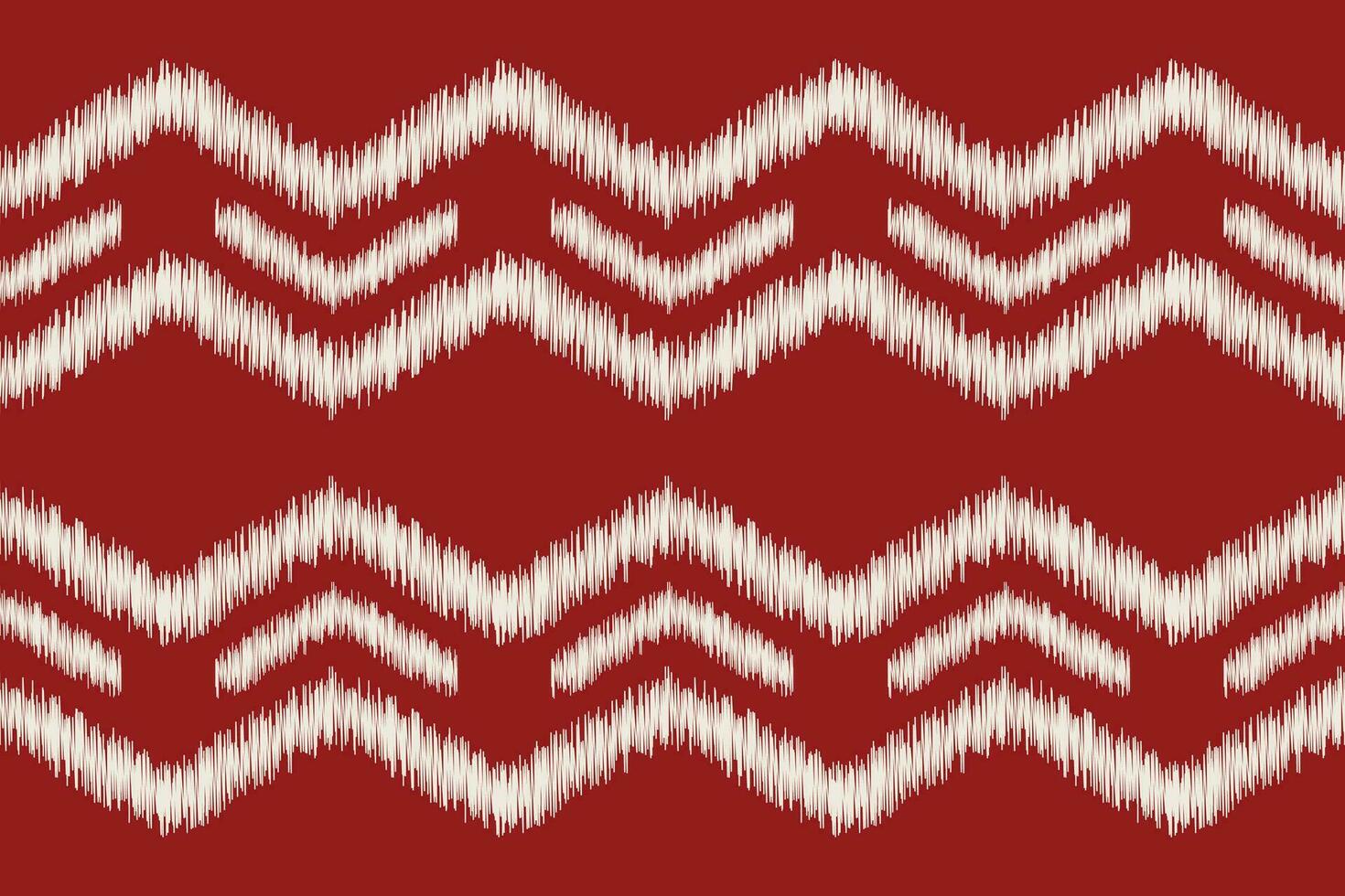 etnisk ikat tyg mönster geometrisk stil.afrikansk ikat broderi etnisk mönster röd jul dag bakgrund. abstrakt, vektor, illustration.texture, kläder, ram, dekoration, motiv. vektor