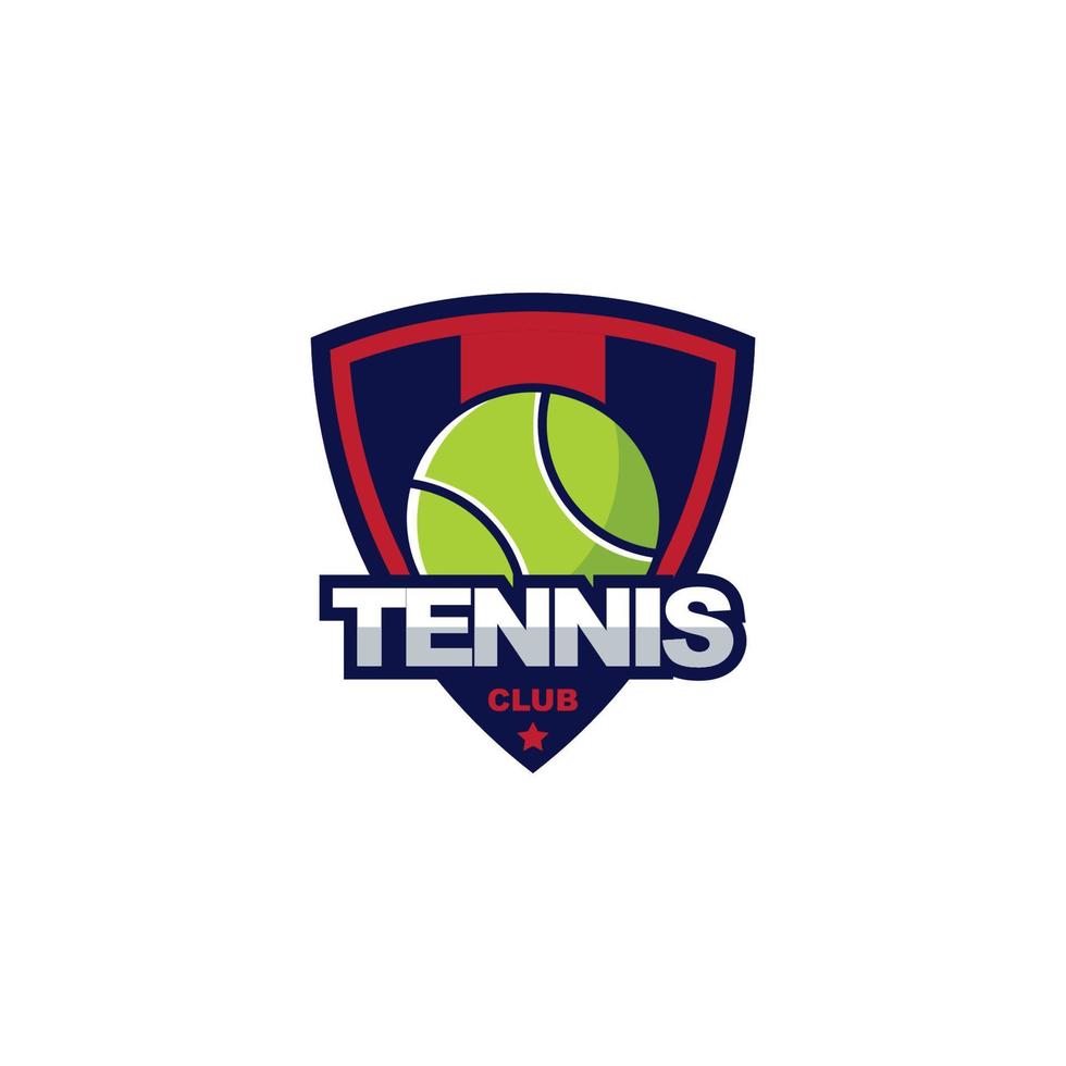 tennis logotyp sport märke amerikansk logotyp sport vektor