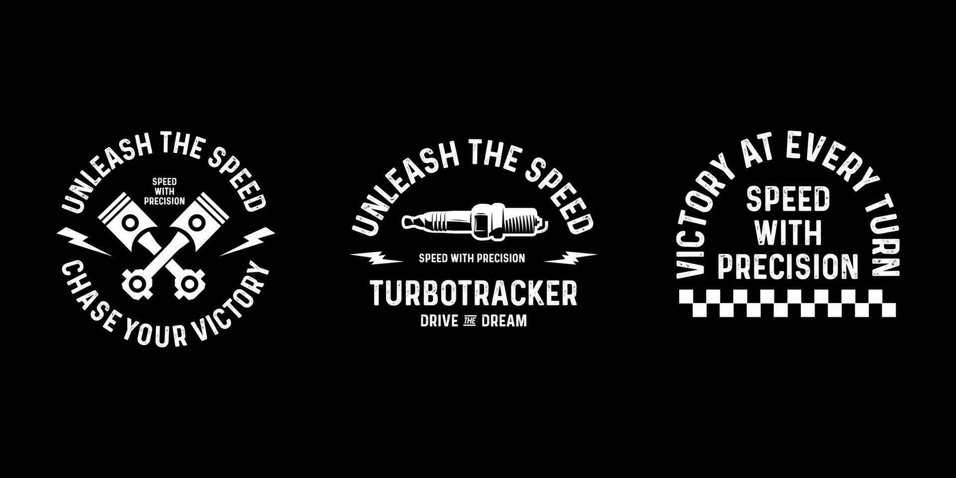 motorcykel märken klubb emblem tshirt design retro tävlings typografi grafik vektor