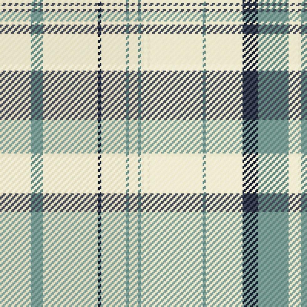 sömlös mönster textil- av pläd bakgrund kolla upp med en tyg tartan textur vektor. vektor