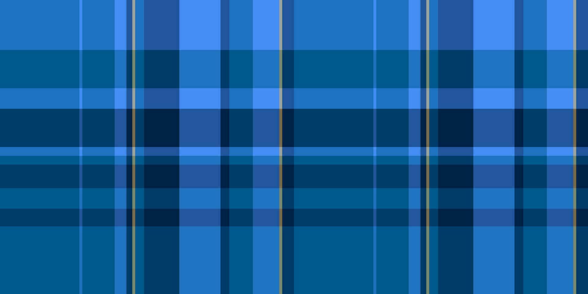 Stammes- Textil- Tartan überprüfen, Design Hintergrund Muster Textur. Rau nahtlos Stoff Vektor Plaid im Blau und cyan Farben.