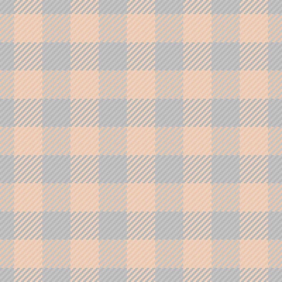 zäh prüfen Plaid Textil, einladen Vektor Muster Hintergrund. einheimisch Textur Stoff Tartan nahtlos im Licht und Silber Farben.