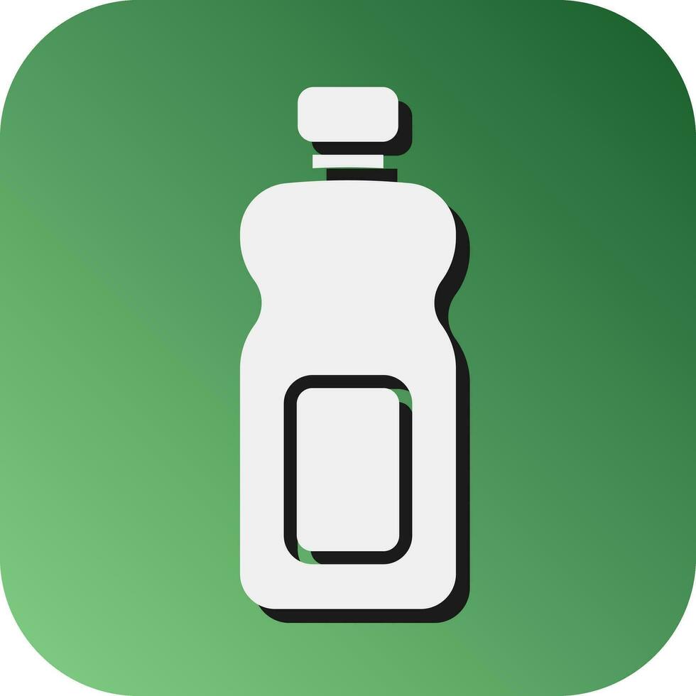 Flasche Vektor Glyphe Gradient Hintergrund Symbol zum persönlich und kommerziell verwenden.