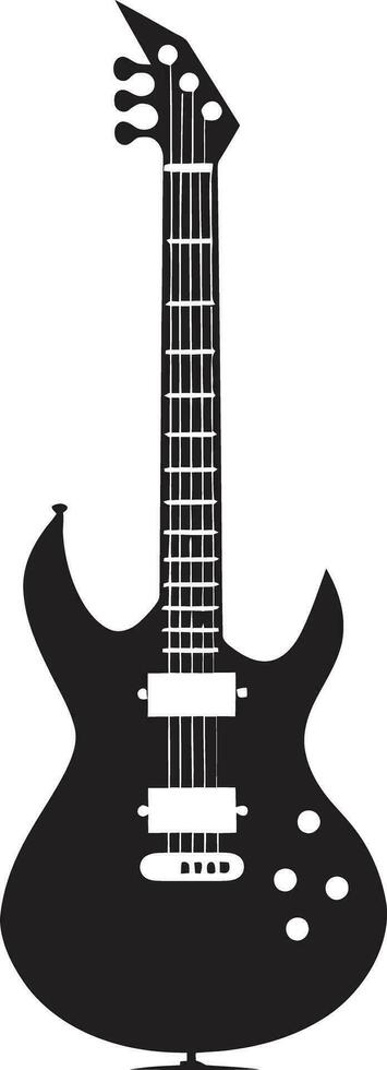 Musical melange Gitarre Logo Design Vektor klimpern Gelassenheit Gitarre Symbol Design Vektor