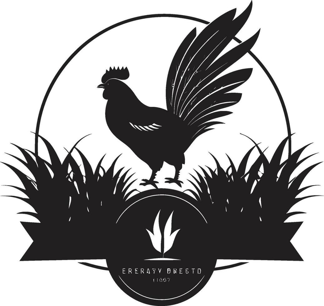 bondgård ikon lantbruk logotyp design konst skörda arv jordbruk vektor emblem