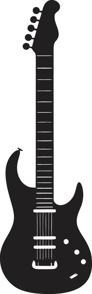 Symphonie Saiten Gitarre Symbol Vektor Grafik rhythmisch Glanz Gitarre Logo Vektor Symbol