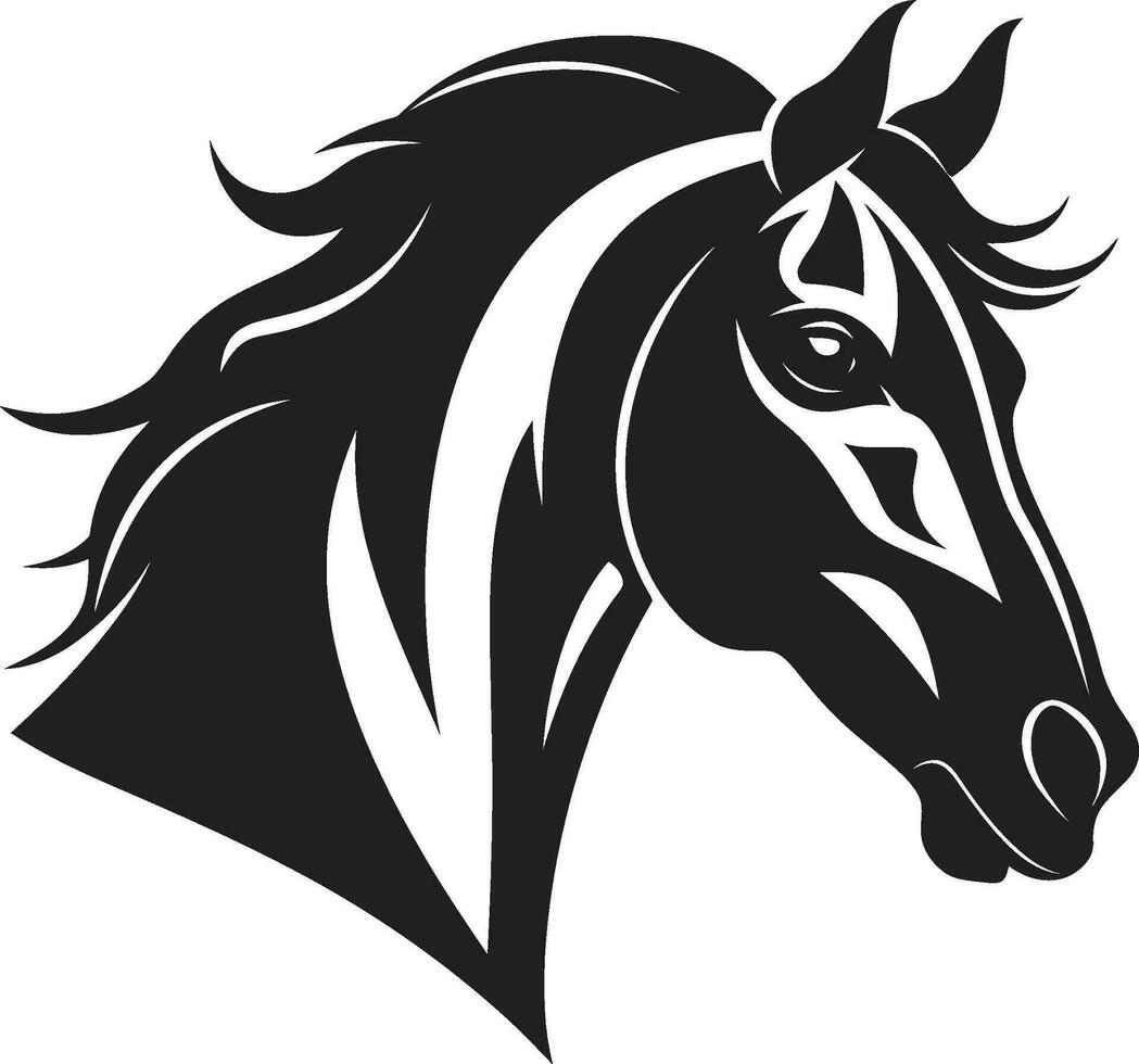 galopp ära häst logotyp design vektor dynamisk equus ikoniska häst emblem