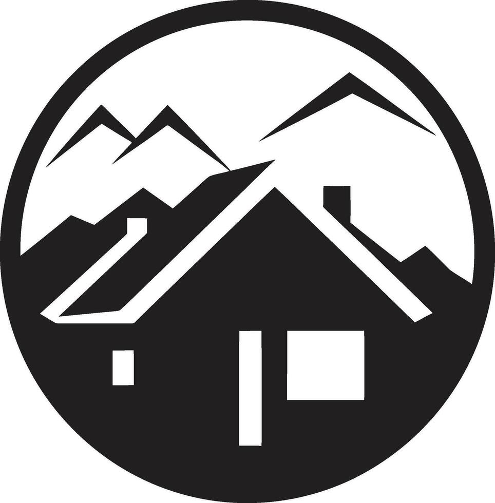 städtisch Utopie echt Nachlass Symbol Design Immobilien Vision Logo von Nachlass vektor