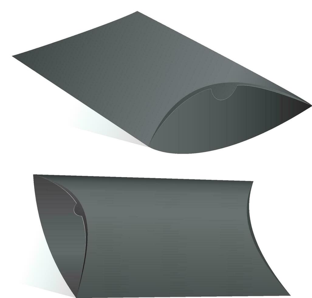 kudde låda Död linje mall, vektor design