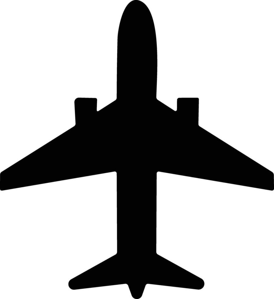 Flugzeug Symbole. Flugzeuge eben Stil. Jet Ebene. Flug Reise Symbol. vektor