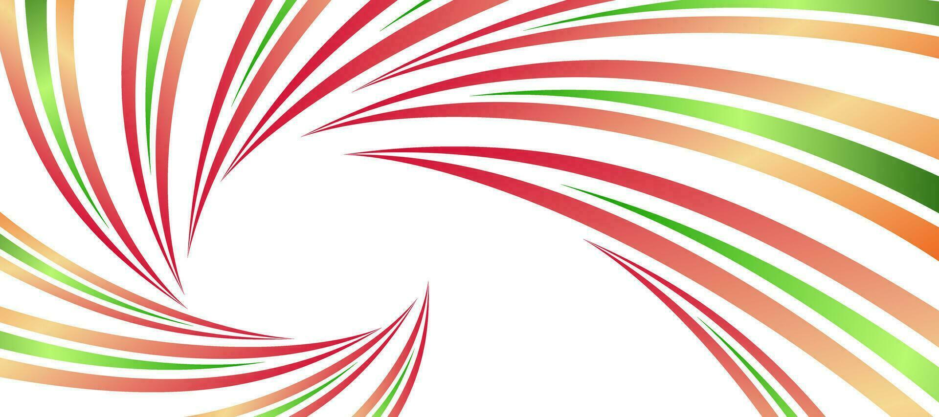 abstrakt Spiral- Wirbel dreifarbig indisch Flagge Banner Hintergrund vektor