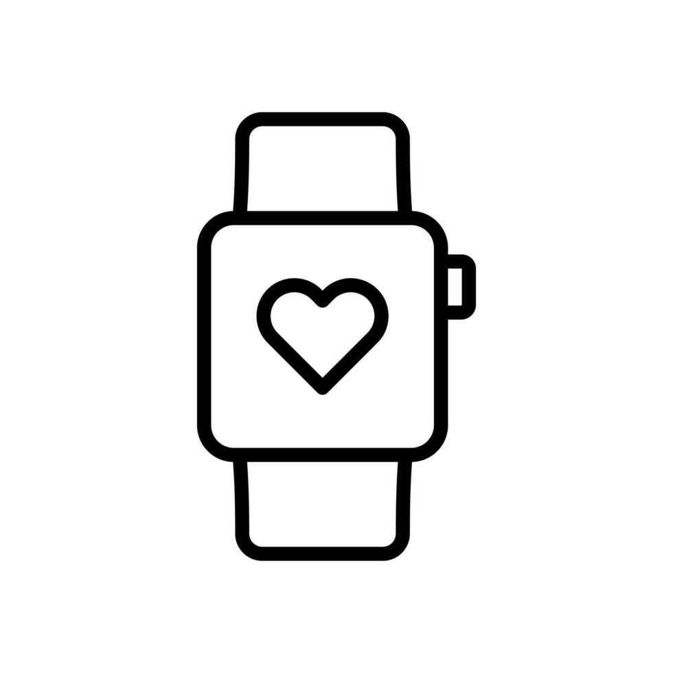 Fitness Tracker Symbol Design Vorlage vektor