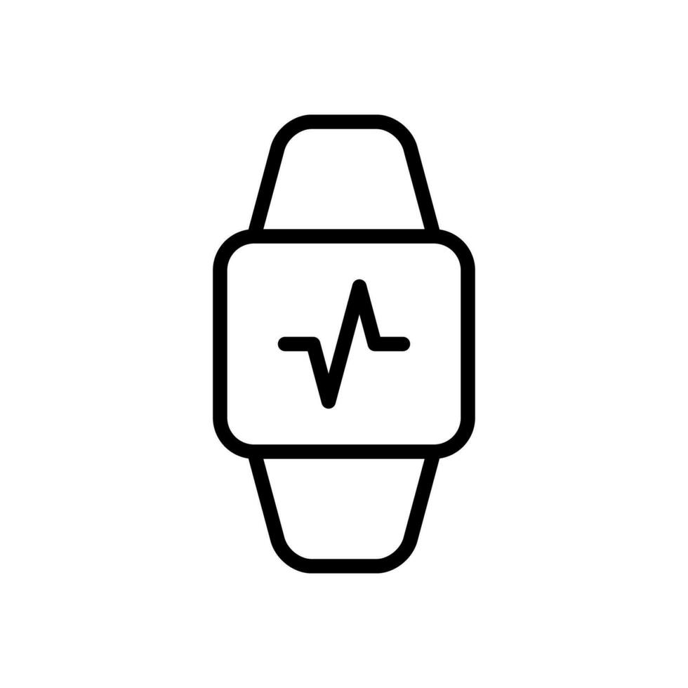 Fitness Tracker Symbol Design Vorlage vektor