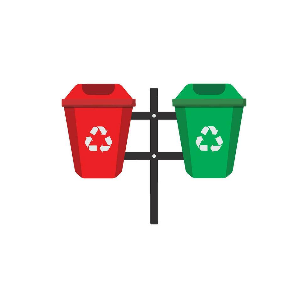Recycling Behälter Symbol vektor