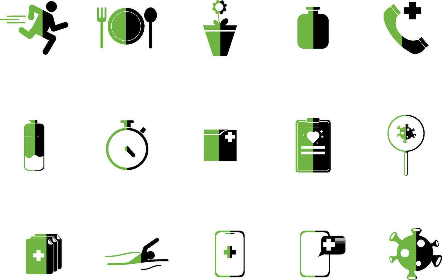 Gesundheit Symbol Vektor Sammlung