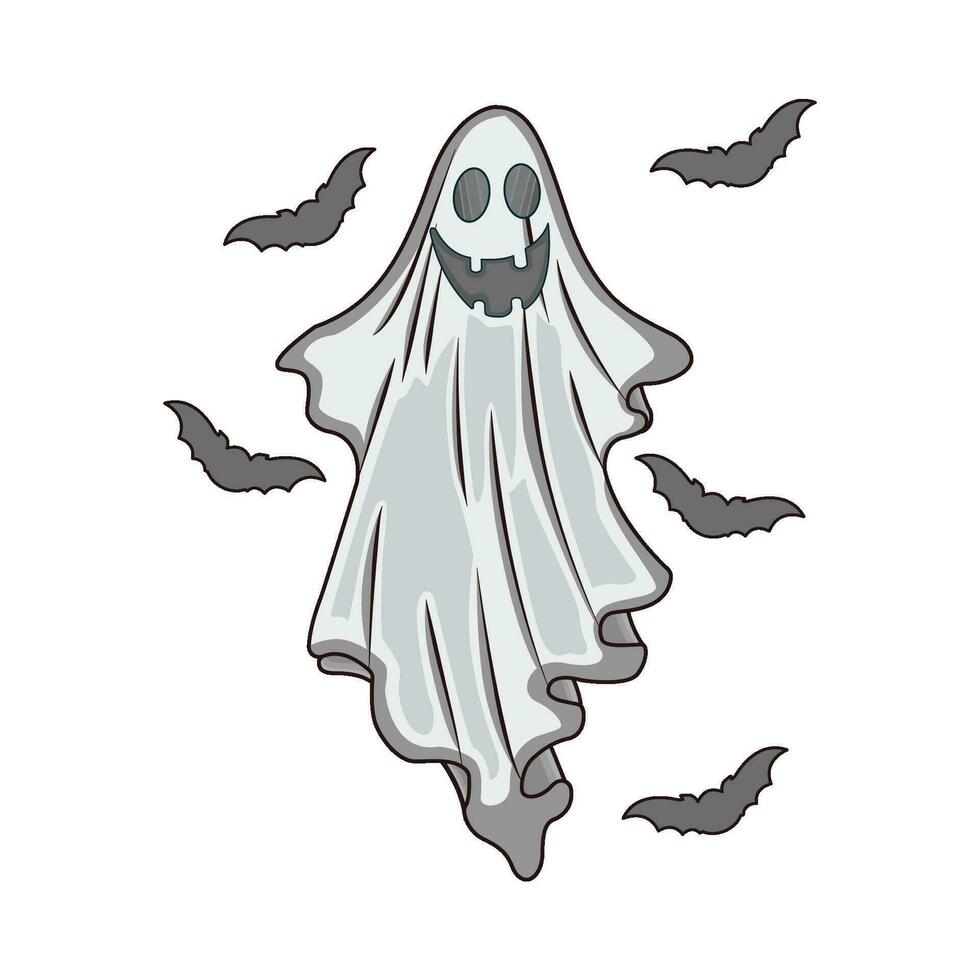 illustration av spöke vektor