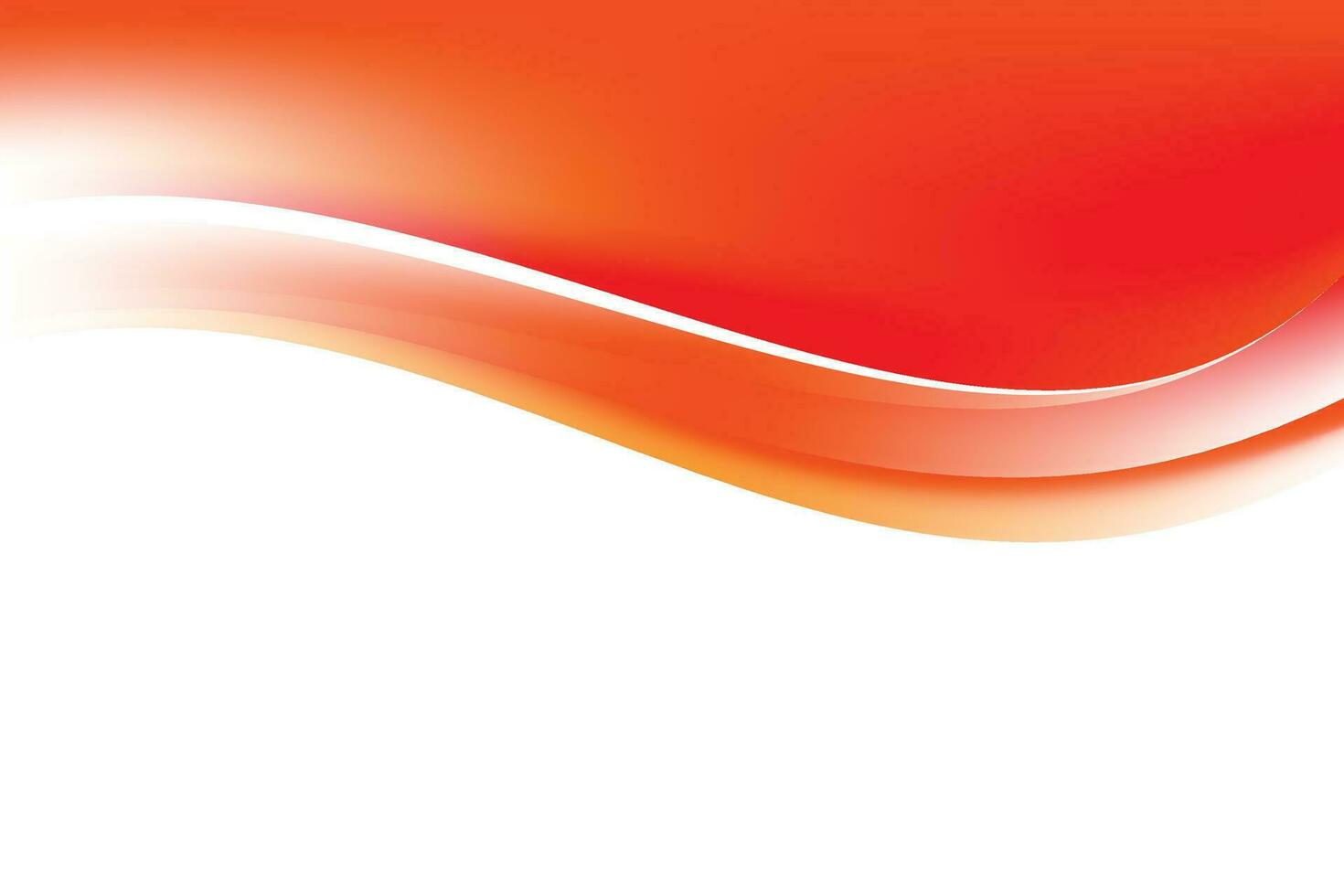 abstrakt röd orange vågig bakgrund vektor