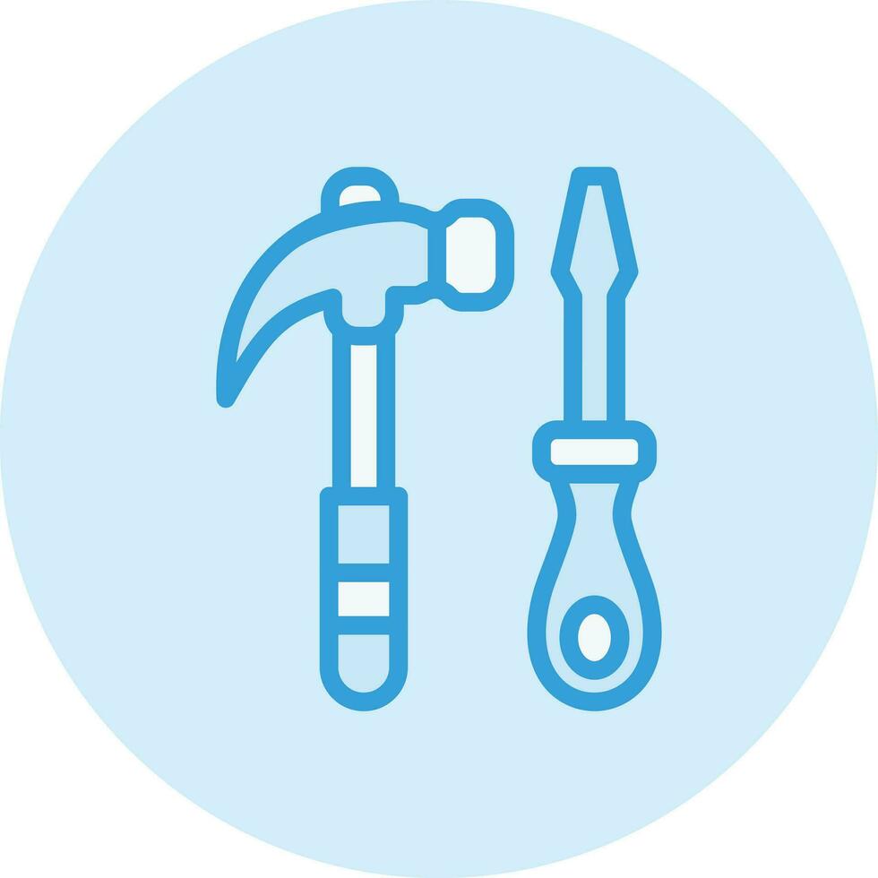 Reparatur-Tool-Vektor-Icon-Design-Illustration vektor