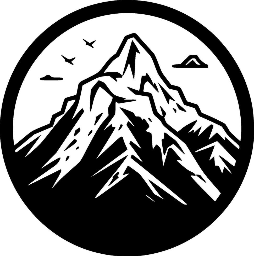 Berg - - hoch Qualität Vektor Logo - - Vektor Illustration Ideal zum T-Shirt Grafik
