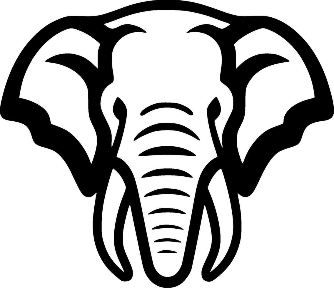 Elefant - - hoch Qualität Vektor Logo - - Vektor Illustration Ideal zum T-Shirt Grafik