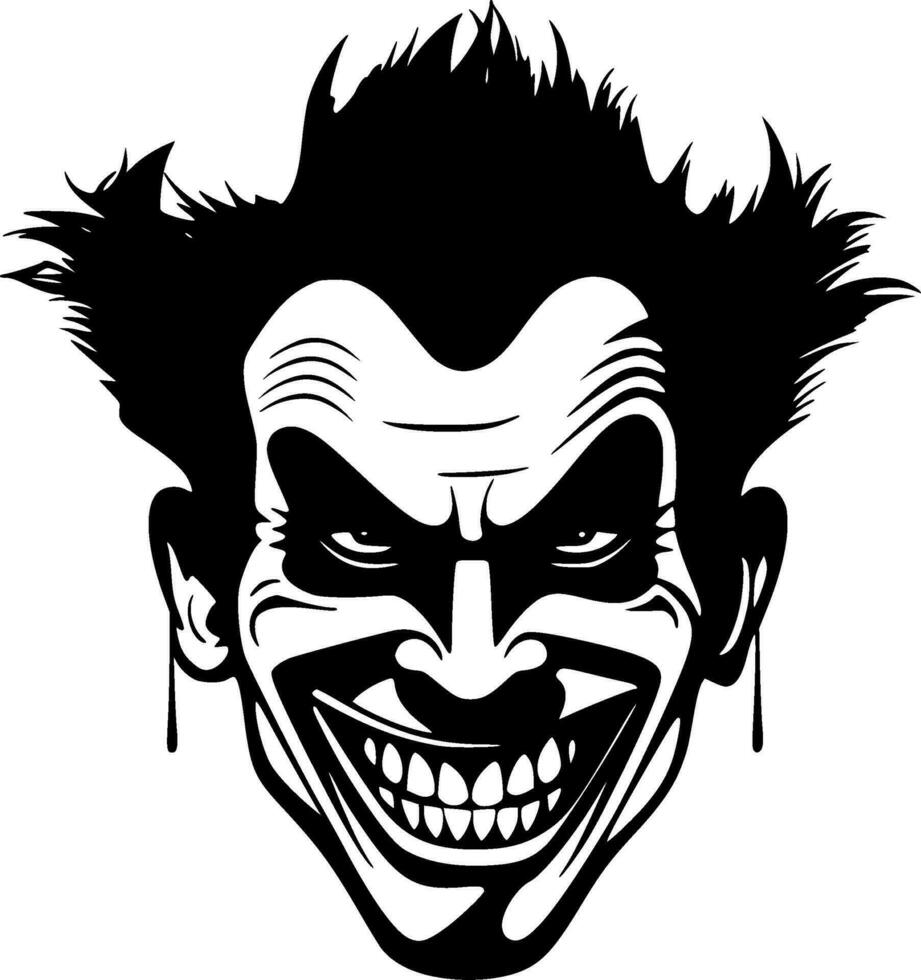 Clown - - hoch Qualität Vektor Logo - - Vektor Illustration Ideal zum T-Shirt Grafik