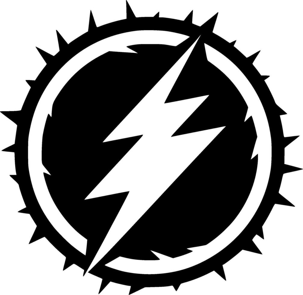 Blitz - - hoch Qualität Vektor Logo - - Vektor Illustration Ideal zum T-Shirt Grafik