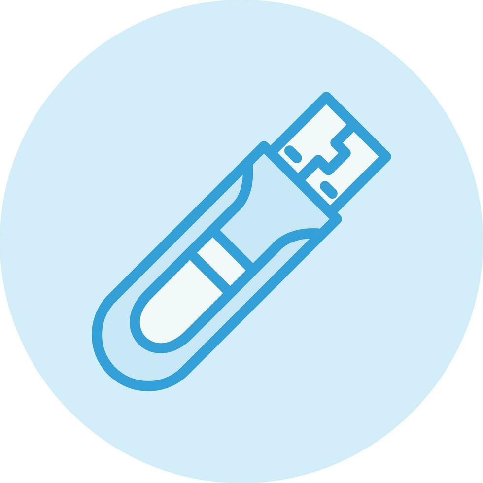 USB-Vektor-Icon-Design-Illustration vektor