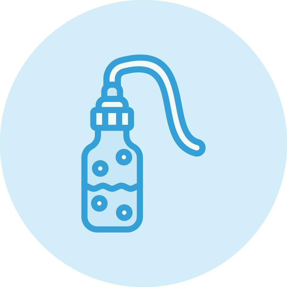 tvätta flaska vektor ikon design illustration