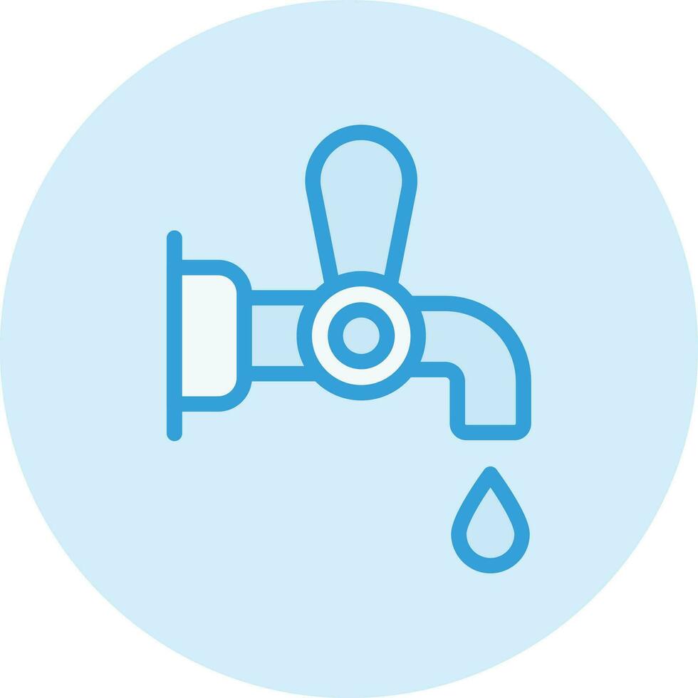 Wasserhahn Vektor Symbol Design Illustration