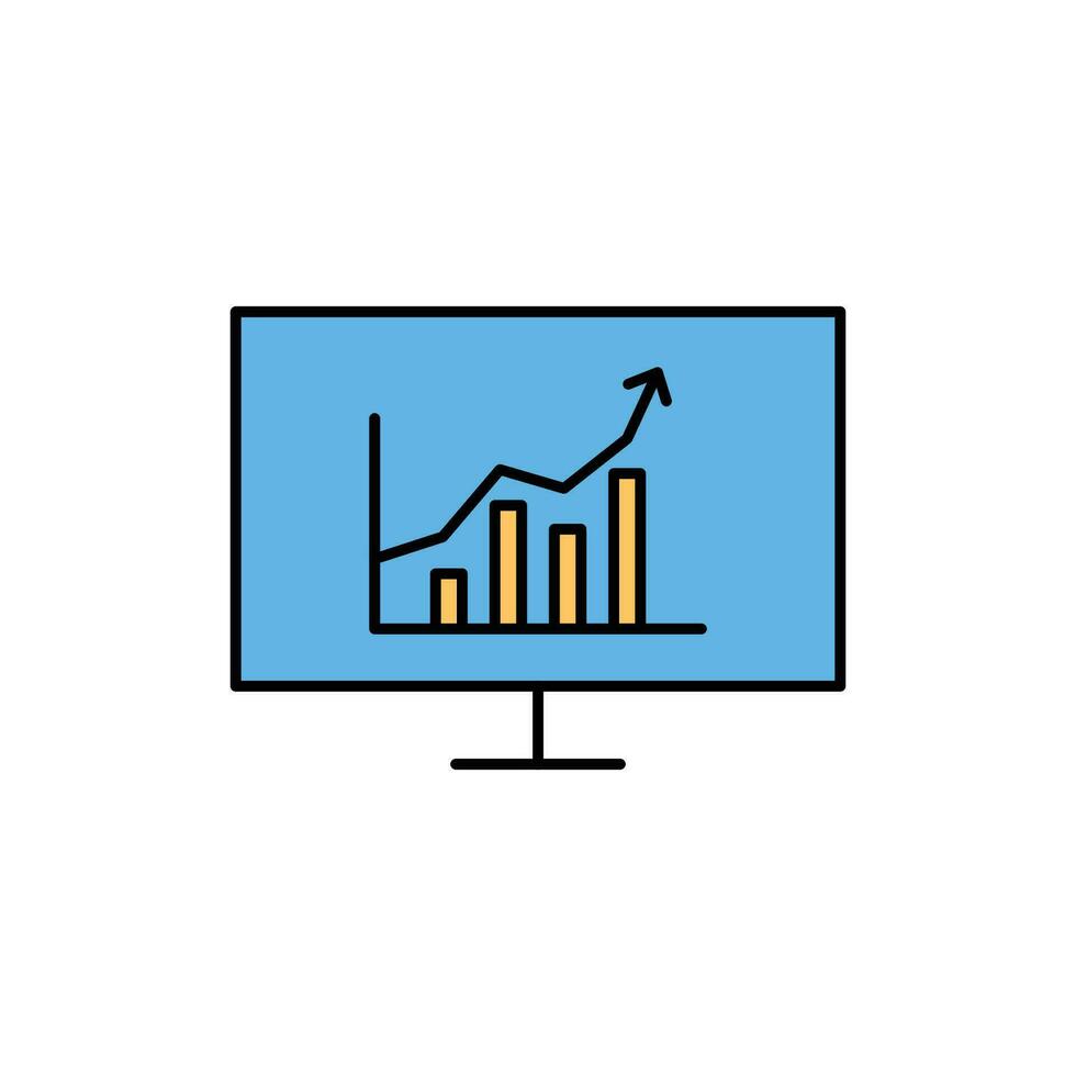 Präzision Einsichten rationalisiert Netz Symbole zum Daten Analyse, Statistiken, und Analytik minimalistisch Gliederung und Farbe füllen Sammlung im Vektor Illustration. Taschenrechner, Daten, Datenbank, entdecken,