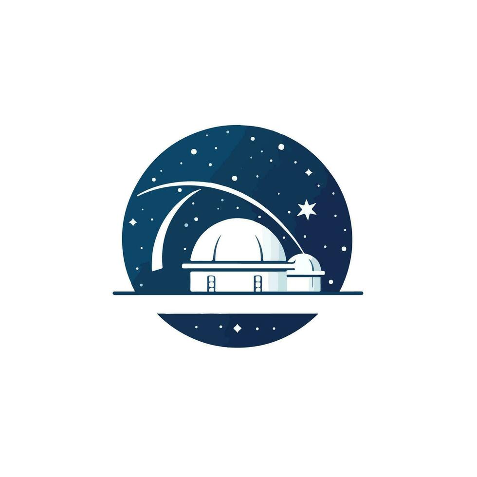observatorium logotyp vektor